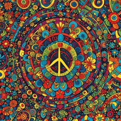 peace abstract pattern creative drawing