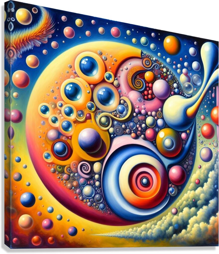 Meta  Canvas Print