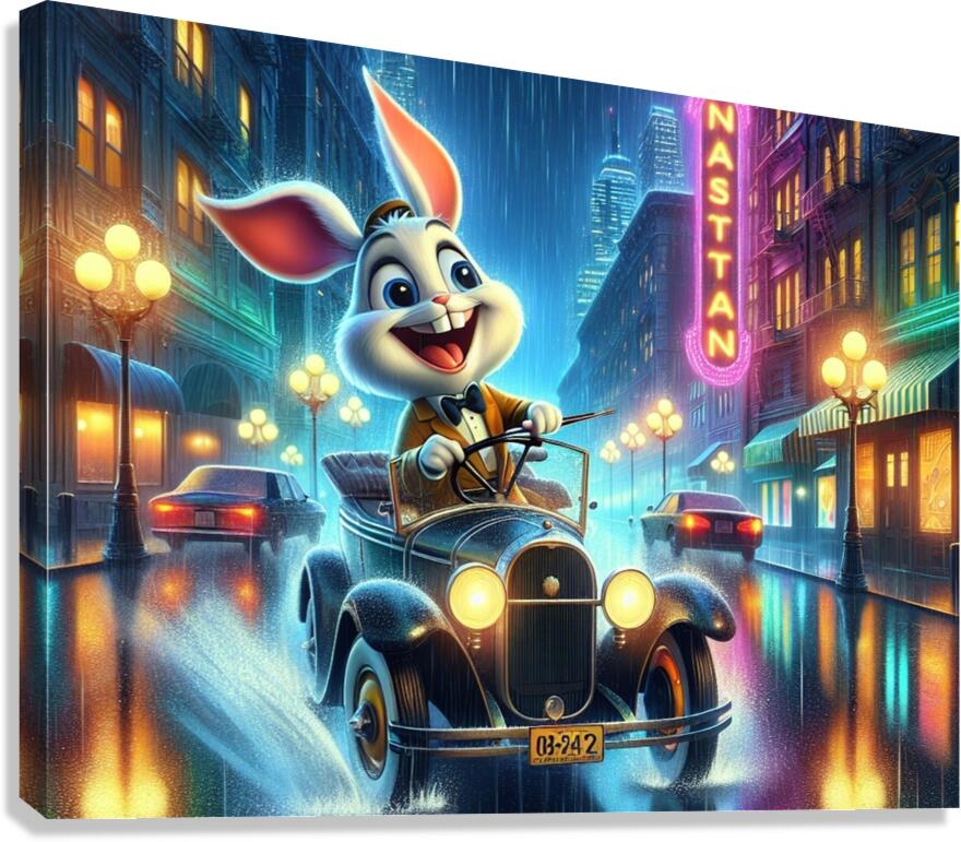 *Silly Rabbit* Canvas Print