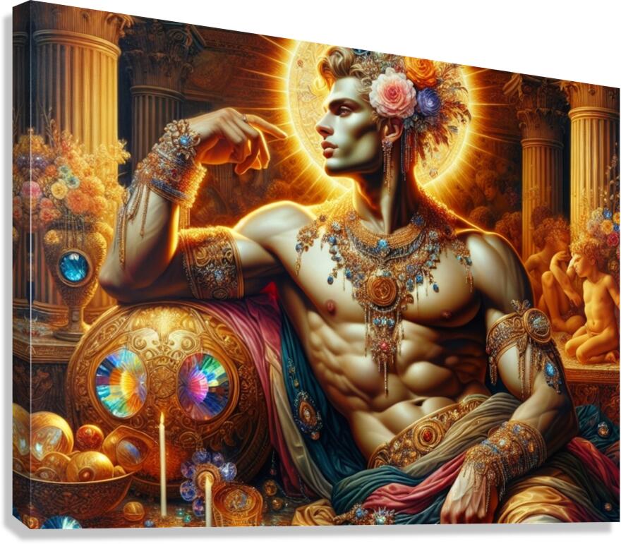 *Luxurious Wealth* Canvas Print