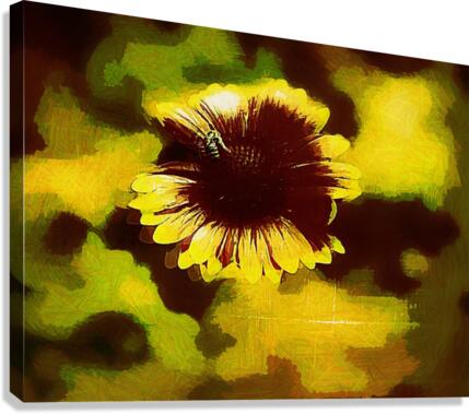 Yellow Flower Canvas Print