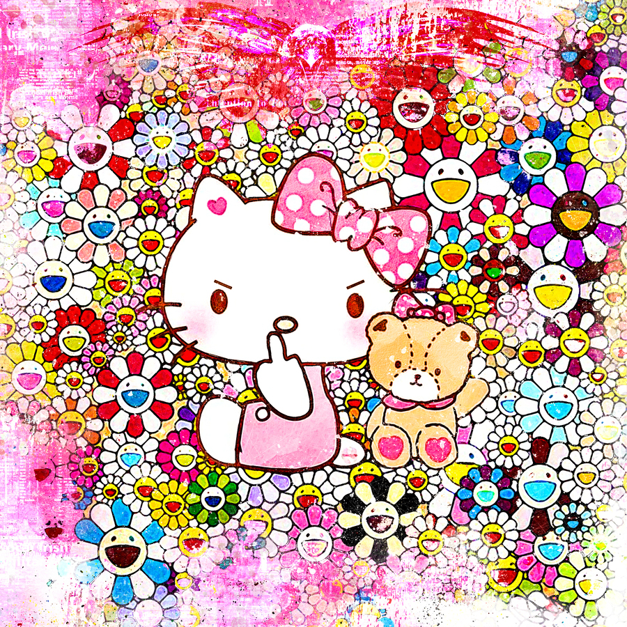 Hello Kitty by Benny Arte Wall Art