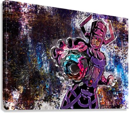 Galactus Illusion. Canvas Print