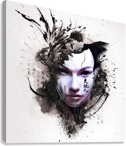 Geisha IV  Canvas Print