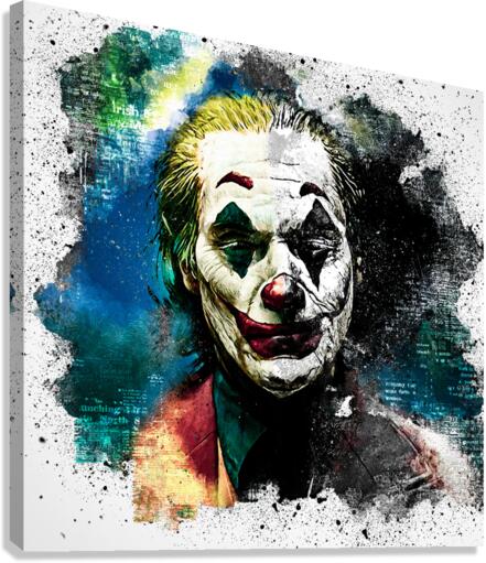 Joker Canvas Print