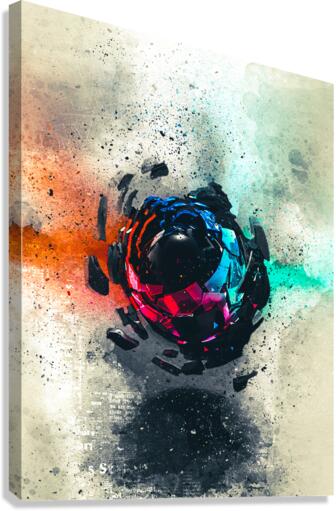 Sphere Pi Canvas Print