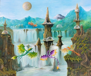 Transporting Bio Domes Atop Mesas Gregory Pyra Piro oil painting ref 748523