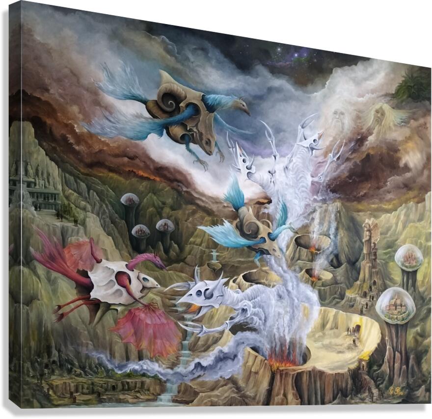 Oil Paintings for Luxury Interiors Gregory Pyra Piro Oil Painting ref 420350 Impression sur toile