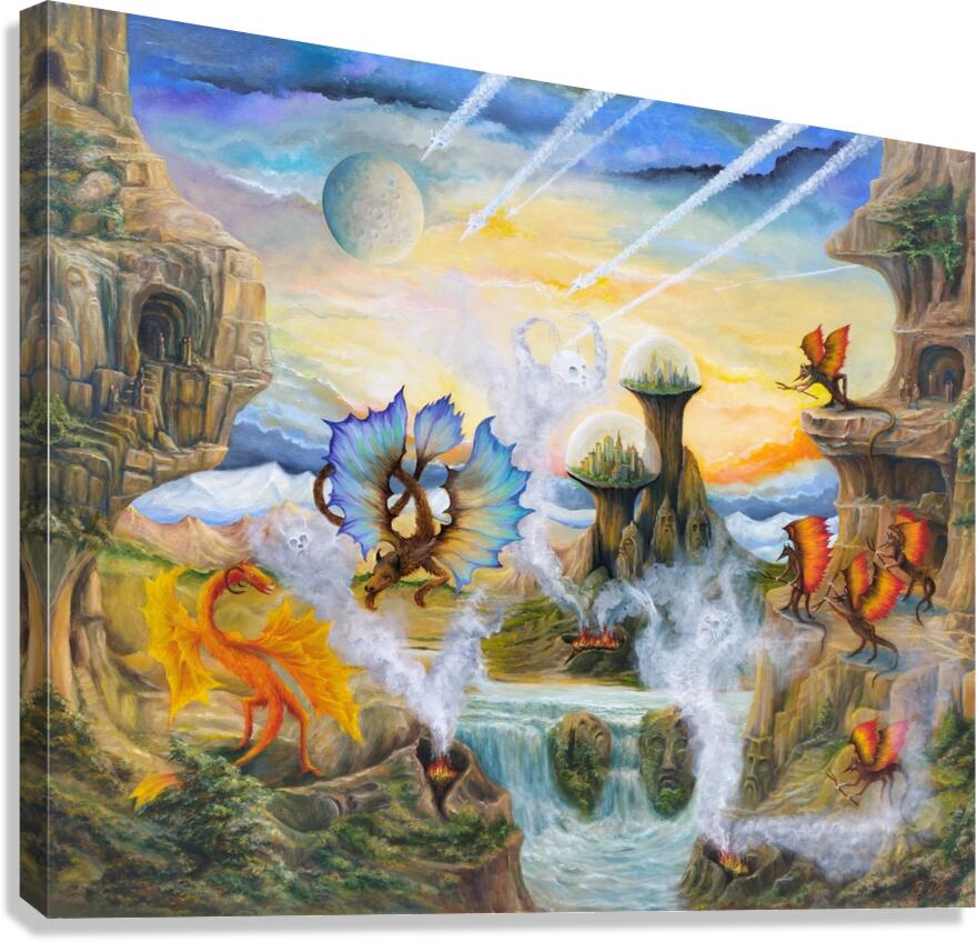 Luxury Interior Oil Paintings Gregory Pyra Piro Oil Painting ref 643835 Canvas Print