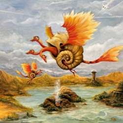 Modern Surrealism Fantasy Art Gregory Pyra Piro Oil Painting ref 583642