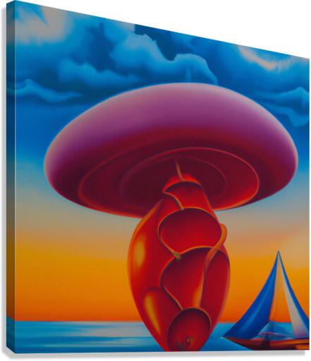 Shroon Sails Canvas Print