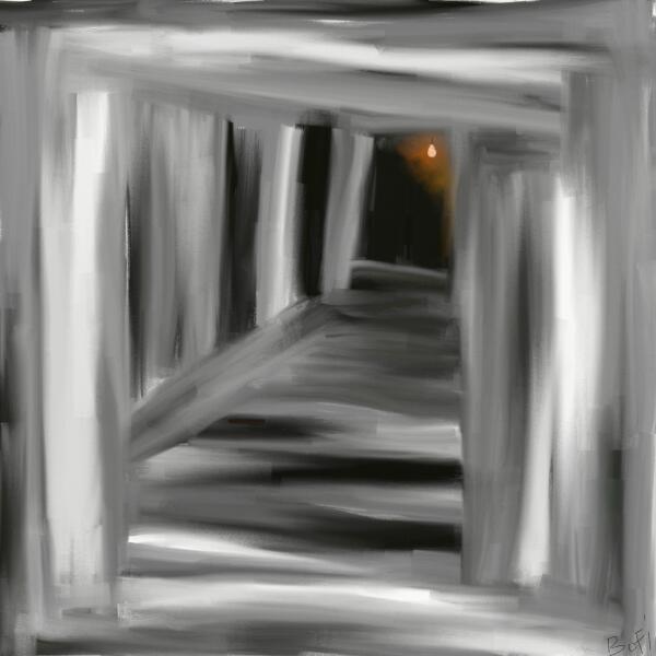 To the unknown  Print