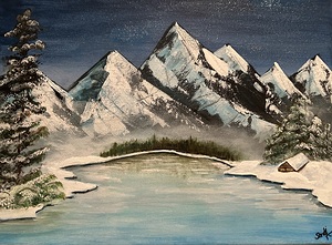 Snowy mountains