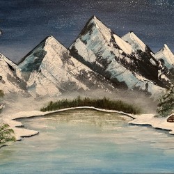 Snowy mountains