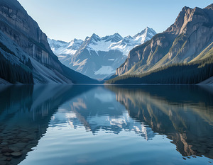 Mirror of the Tranquil Mountains