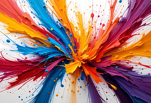 Explosion of Colors – Irresistible Energy and Movement