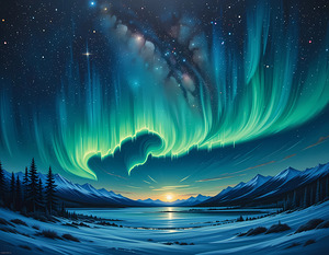 Aurora & the Celestial Dance