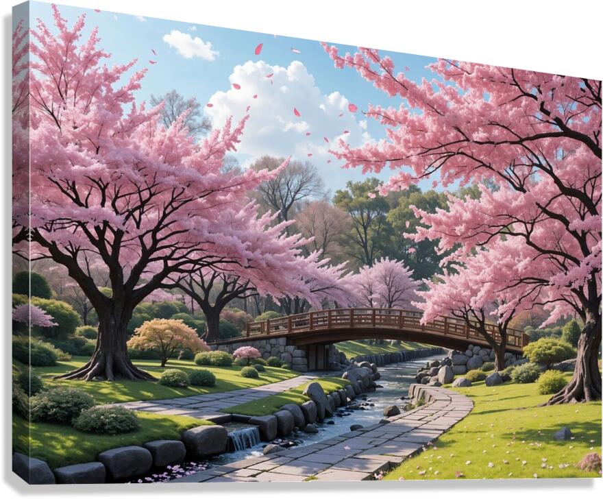 Spring flowers Canvas Print