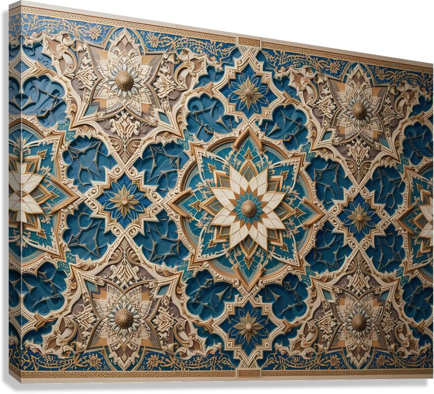 Andalusian patterns Canvas Print