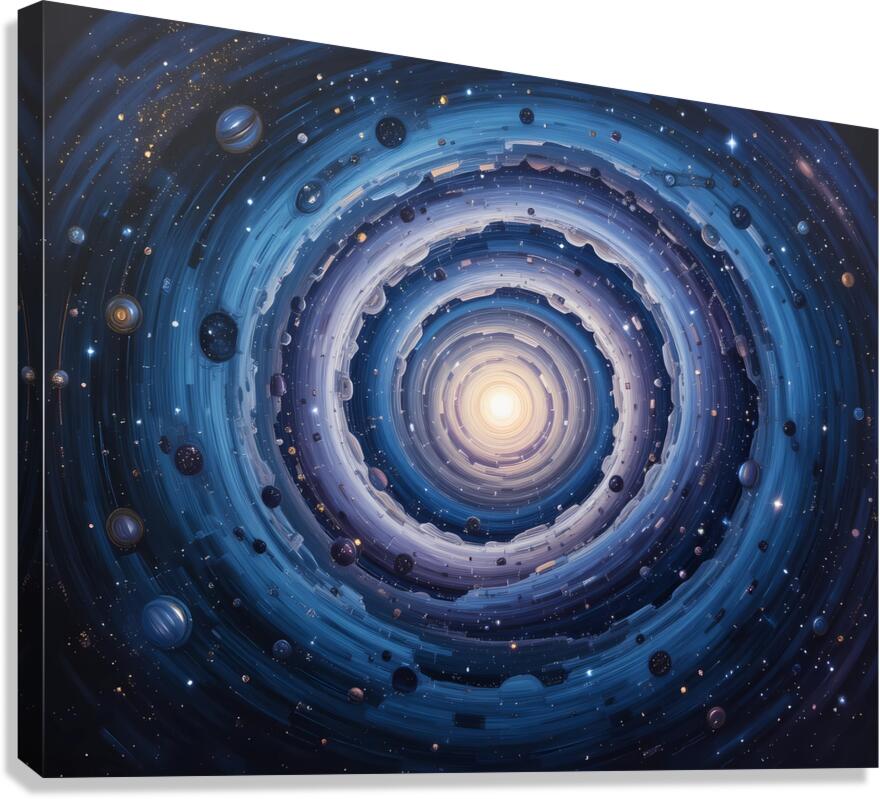 Celestial Bloom Canvas Print