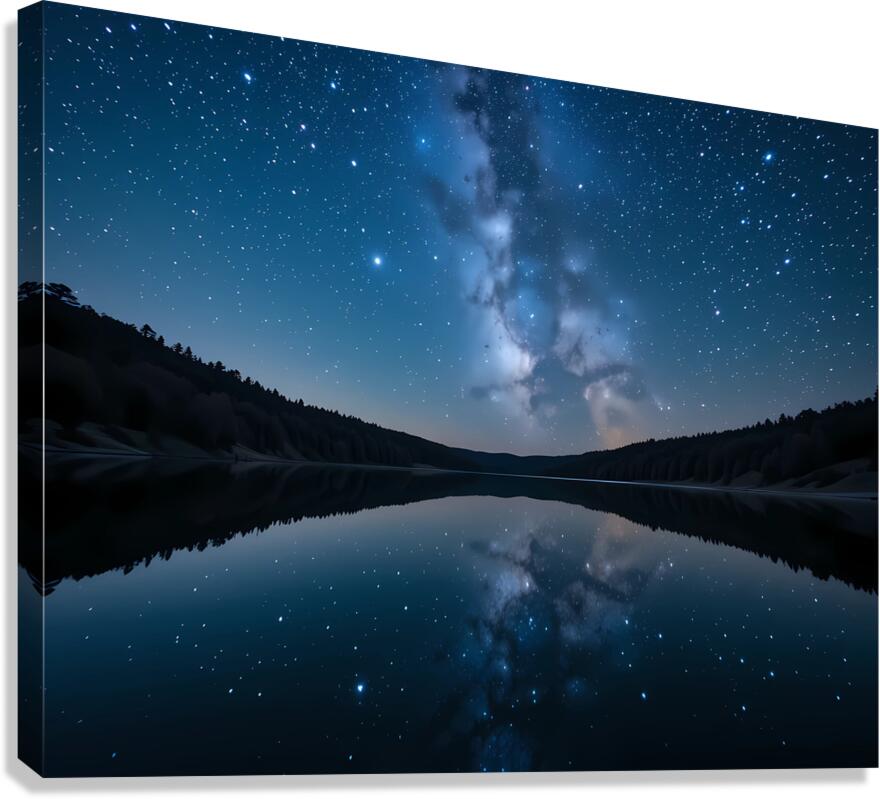  Mirror Sky Canvas Print