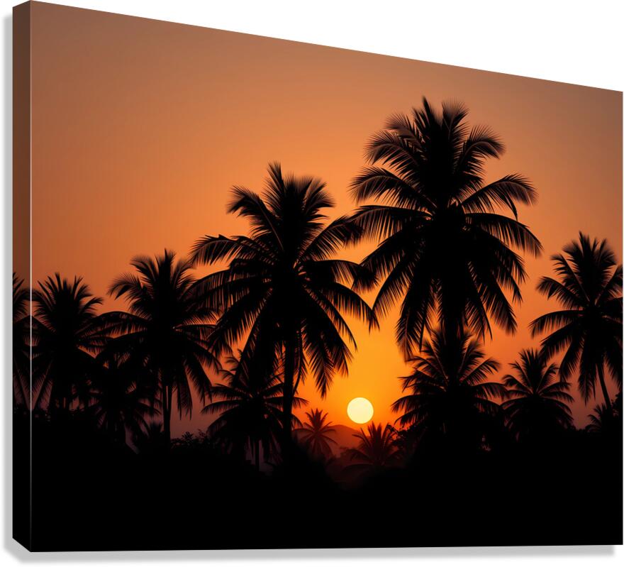 Sunset Serenity Canvas Print