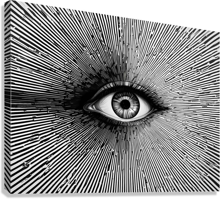 Vision Echoes Canvas Print