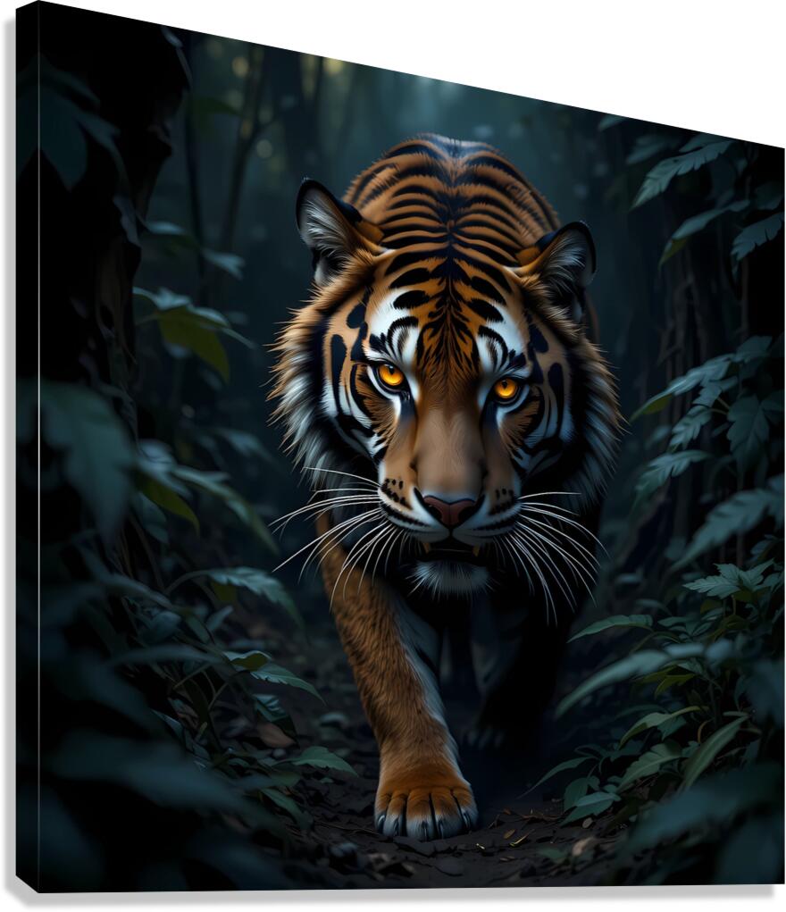 Shadowborn Majesty Canvas Print