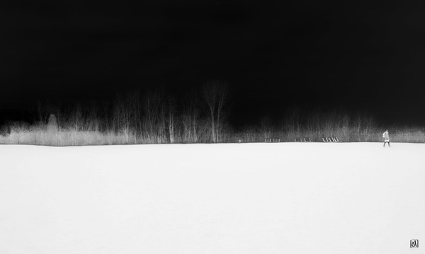 Horizon noir 1 Print