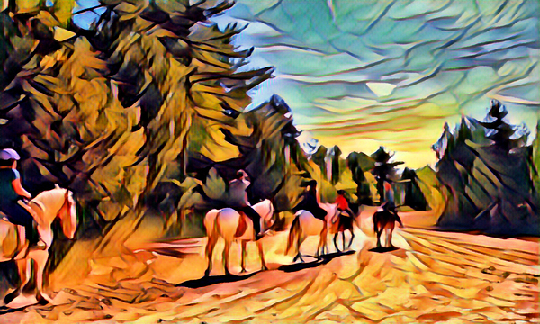 Riding across Manitoulin Island by Flodor