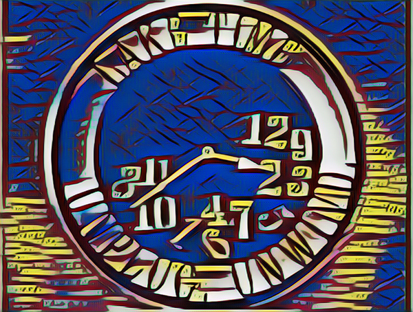 Clock I Print