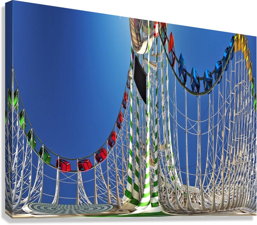 Roller Coaster Canvas Print
