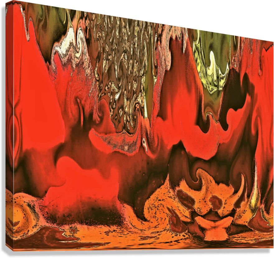 Living Flames Canvas Print