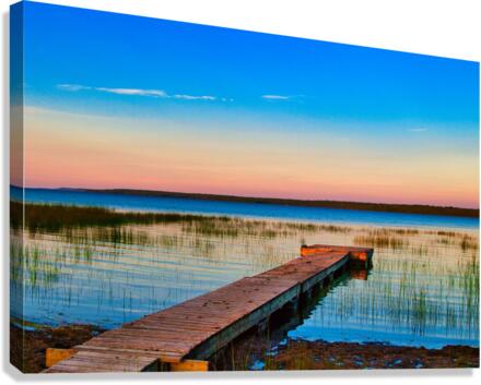 Dock Canvas Print