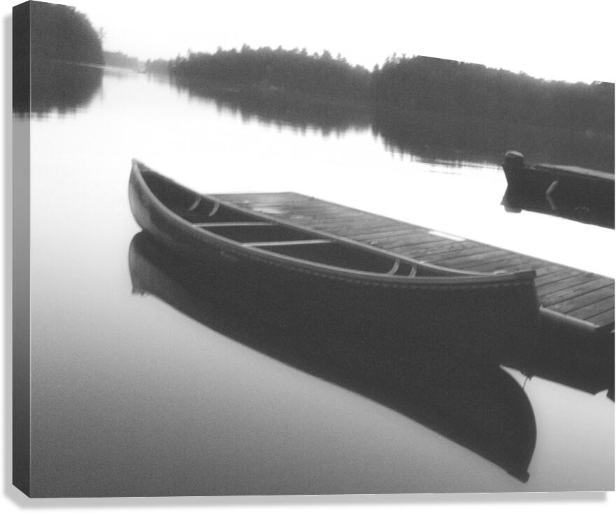 Tranquility BW Canvas Print