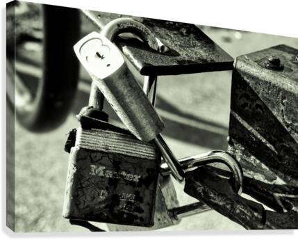 Locked up Canvas Print
