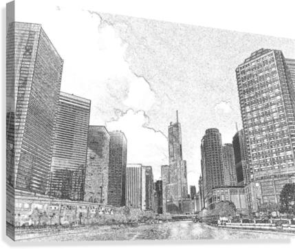 Chicago I Canvas Print