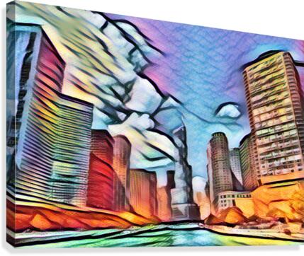 City Canvas Print