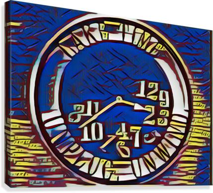 Clock I Canvas Print
