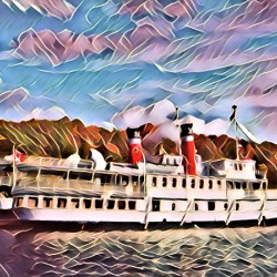 Steamer in Muskoka