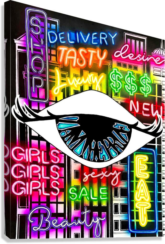 ADVERTISING Canvas Print