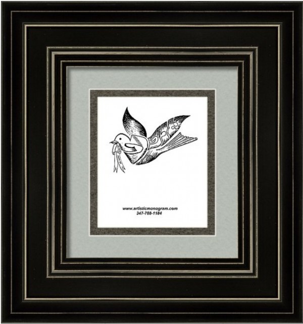 art dove frame Print