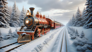 ATP Christmas Prints 11 Christmas Train