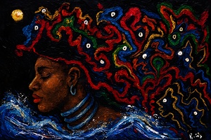 Meditation de la reine Africaine 