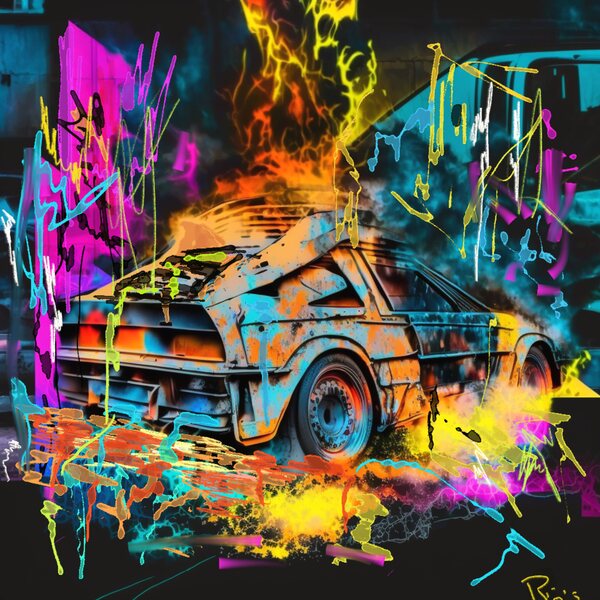 Back to the future Print