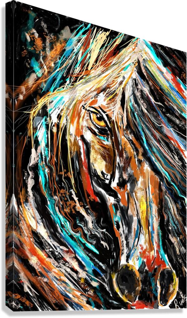 Force sauvage Canvas Print