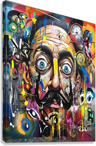 Paranoia Dali Canvas Print