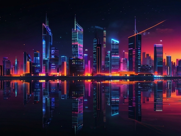 A modern reception room at a company headquarters 7 Print