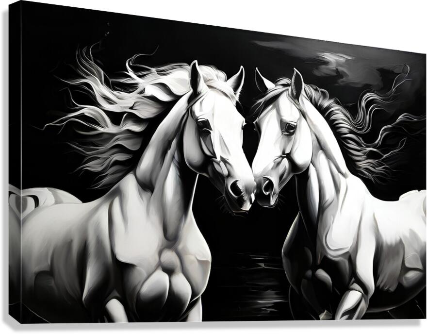 Horses 7 Canvas Print