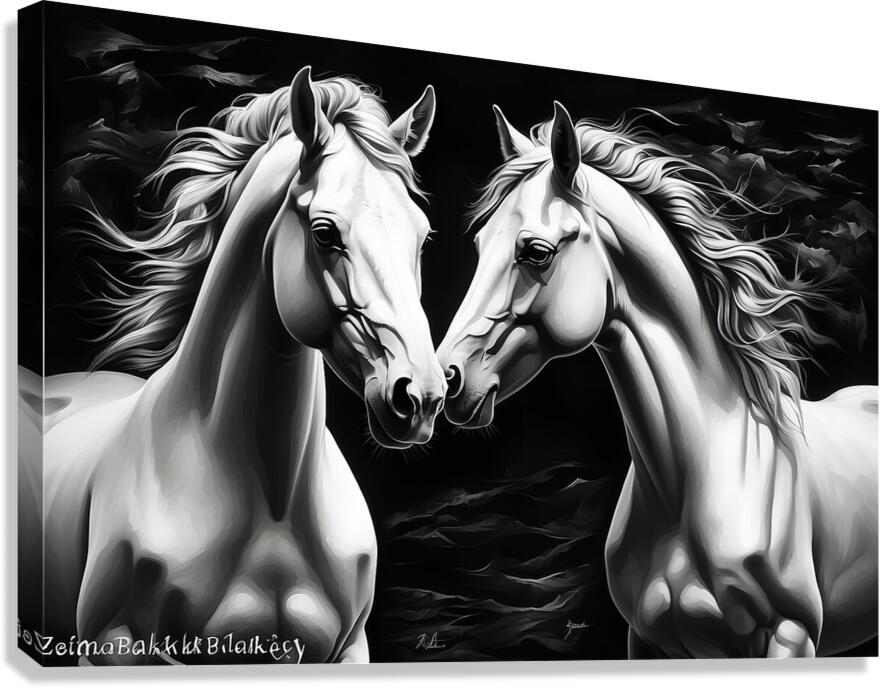 Horses 9 Canvas Print